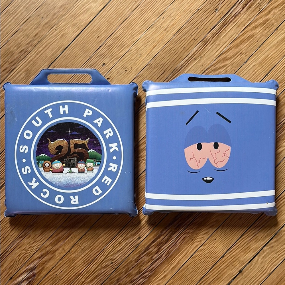 Rare South Park Red Rocks anniversary seat Cushions